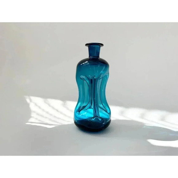 Holmegaard Other - Vintage Kluk Kluk Holmegaard Vintage Midcentury Modern Glass Decanter - 10"